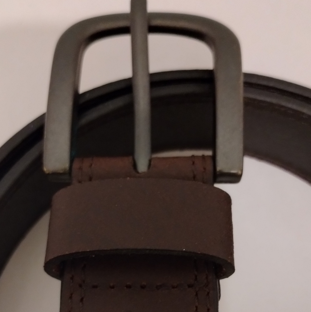Big Men's Dickies Leather Belt - Picture 4 of 13
